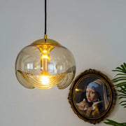 Freyza | Black Glass Pendant Light – Kitchen Dining Room