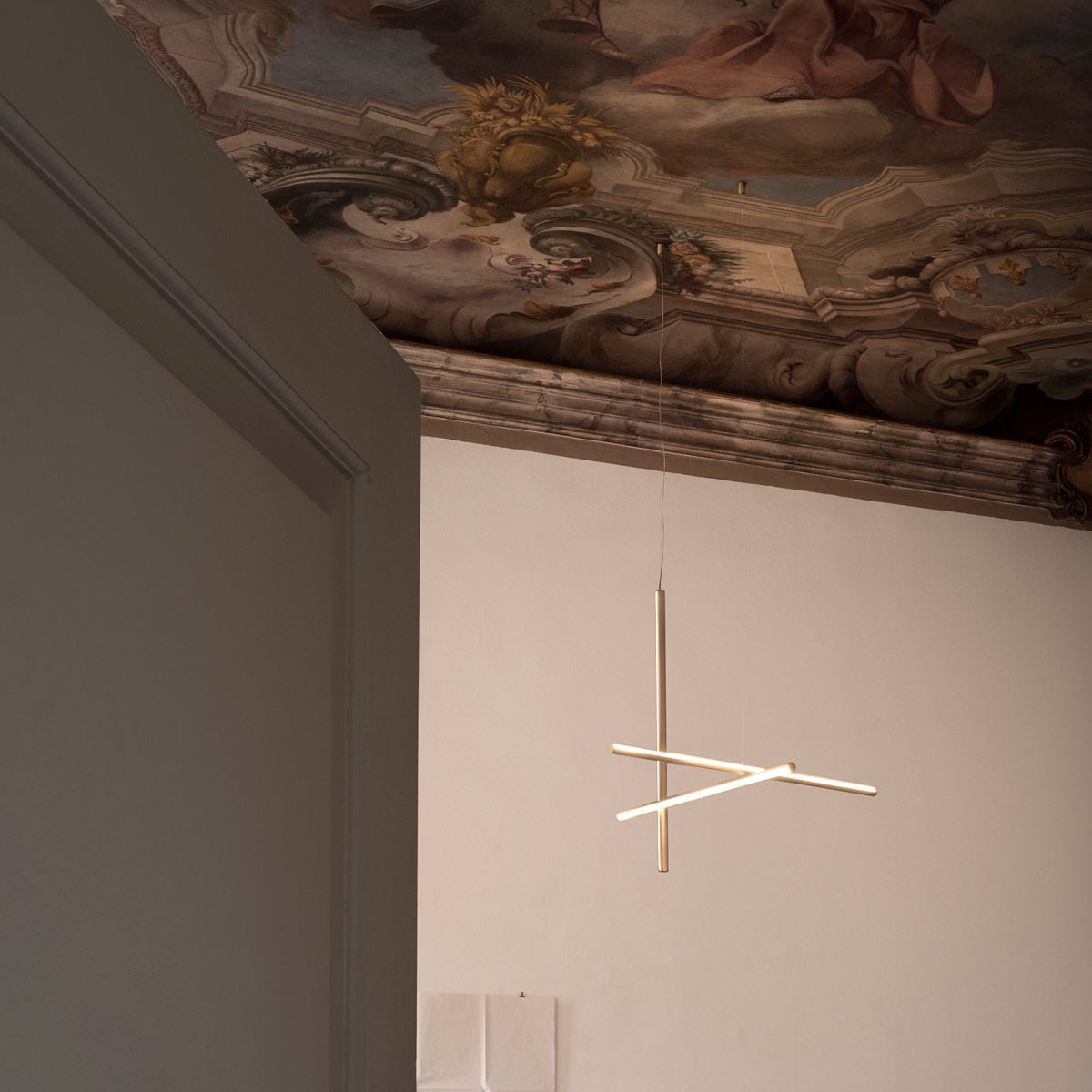 Freyza | Lustre en cuivre classique Breeze – salle à manger, salon