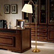CopperGlow | Elegant Vintage Arc Floor Lamp for Living Room Illumination 2