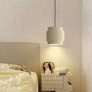 Freyza - CorfuLight | Elegant Black Ribbed Pendant Lighting for Modern Spaces