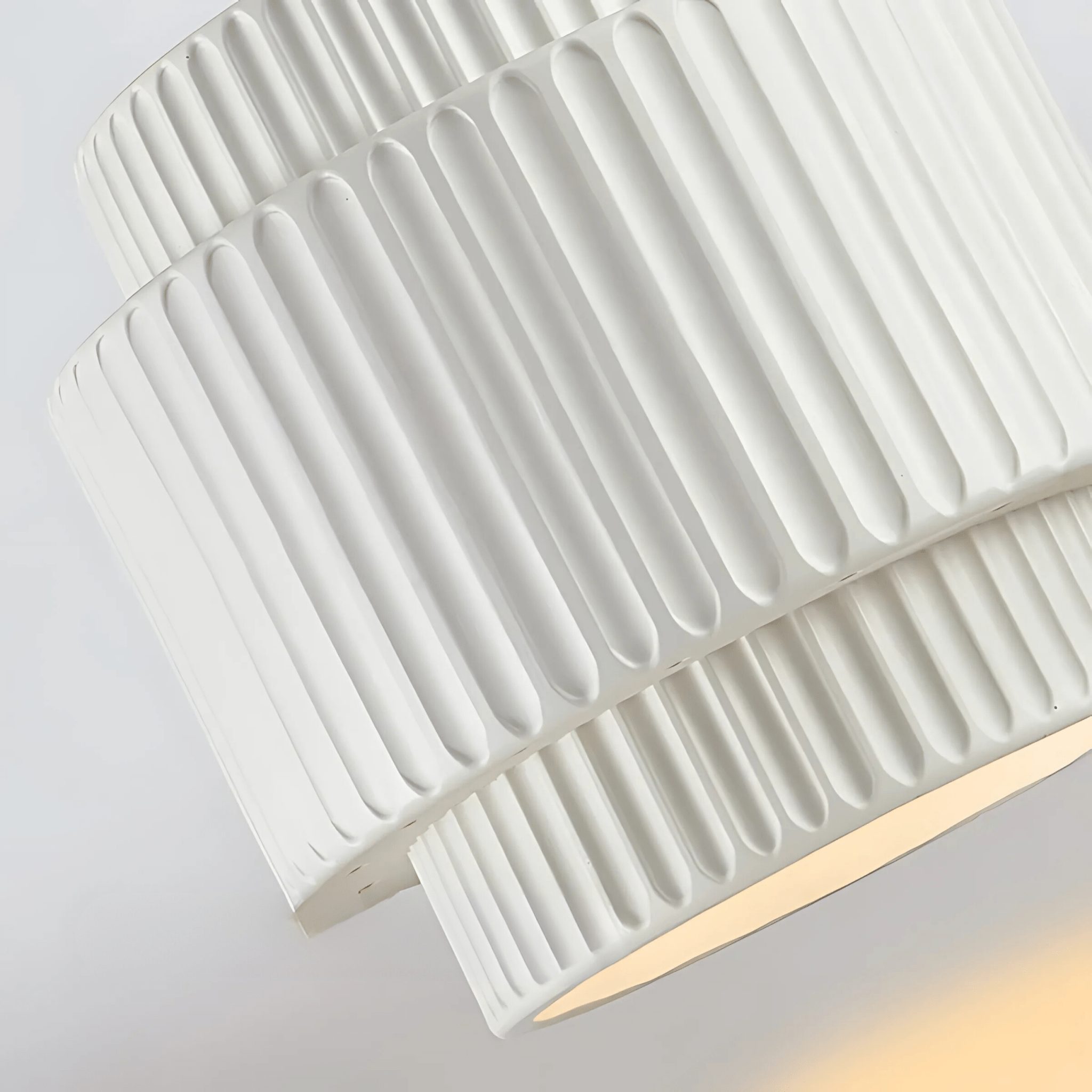 Freyza - CorfuLight | Elegant Black Ribbed Pendant Lighting for Modern Spaces