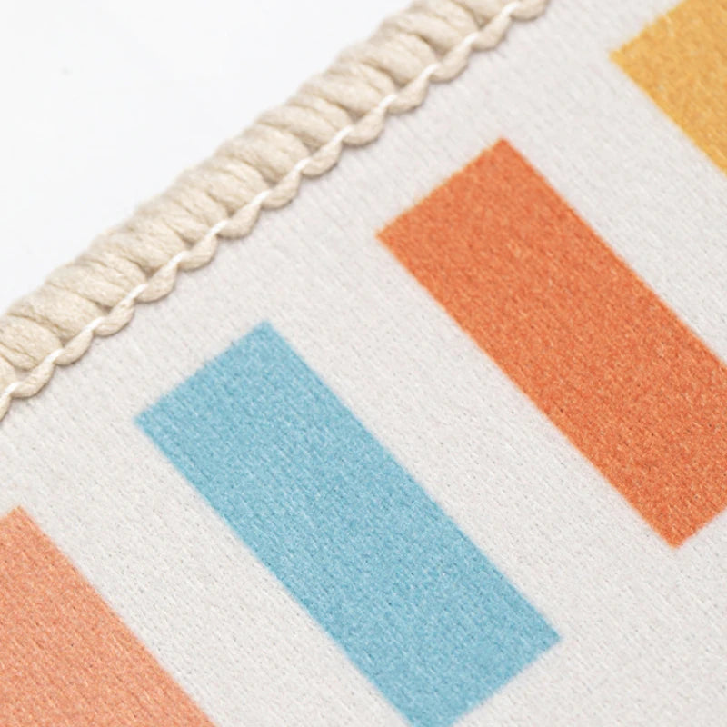 Cozy Round Kids Rug with Anti-Slip Backing | Soft & Comfortable Design for Safe Play 5