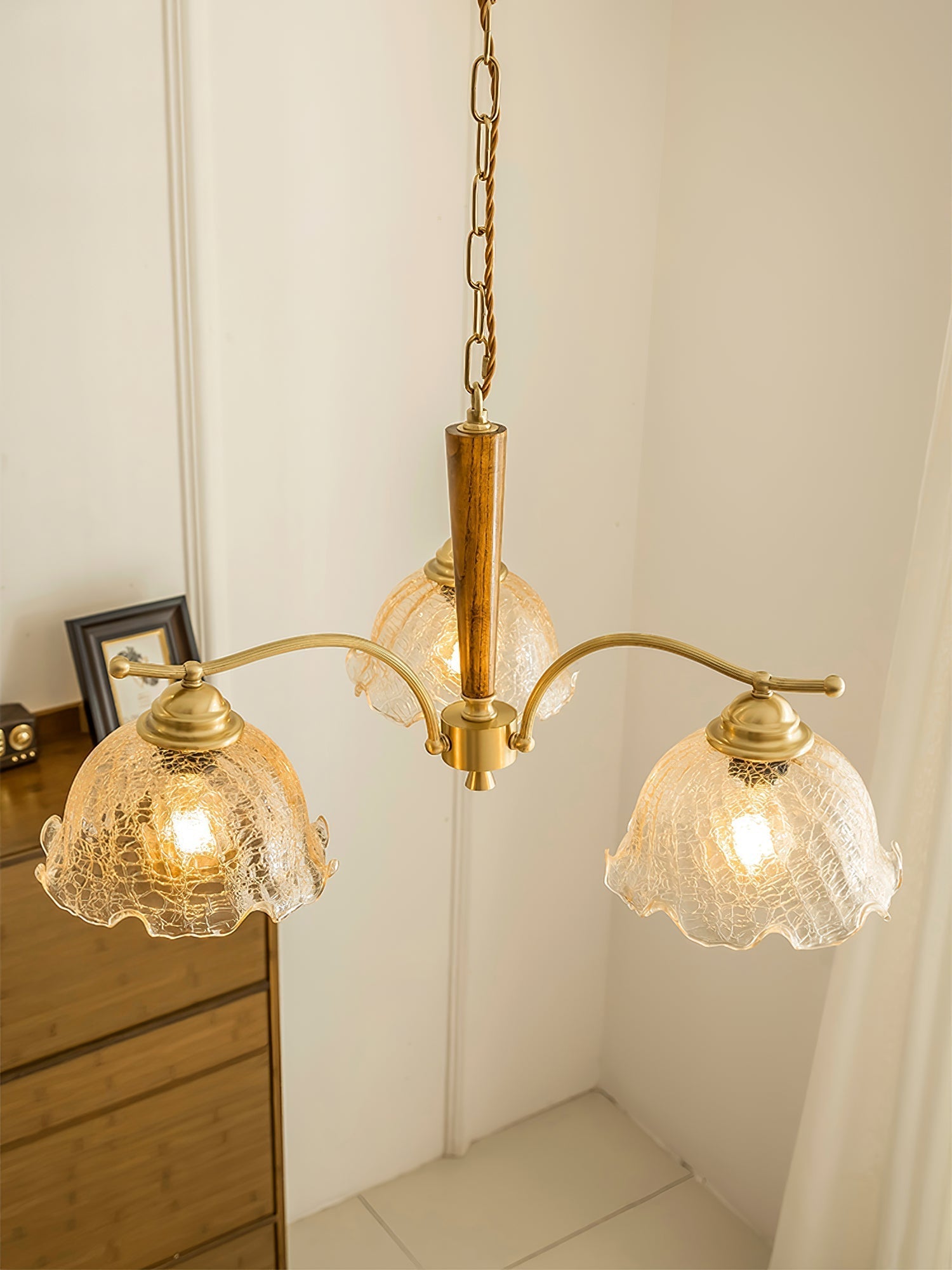 Freyza | Ogle Flower Glass Glass Chandelier – Dining Room Living Room
