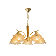 Freyza | Ogle Flower Glass Glass Chandelier – Dining Room Living Room
