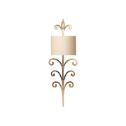 Freyza | Pulse Unique Brass Brass Fabric Wall Light – Bedroom Hallway