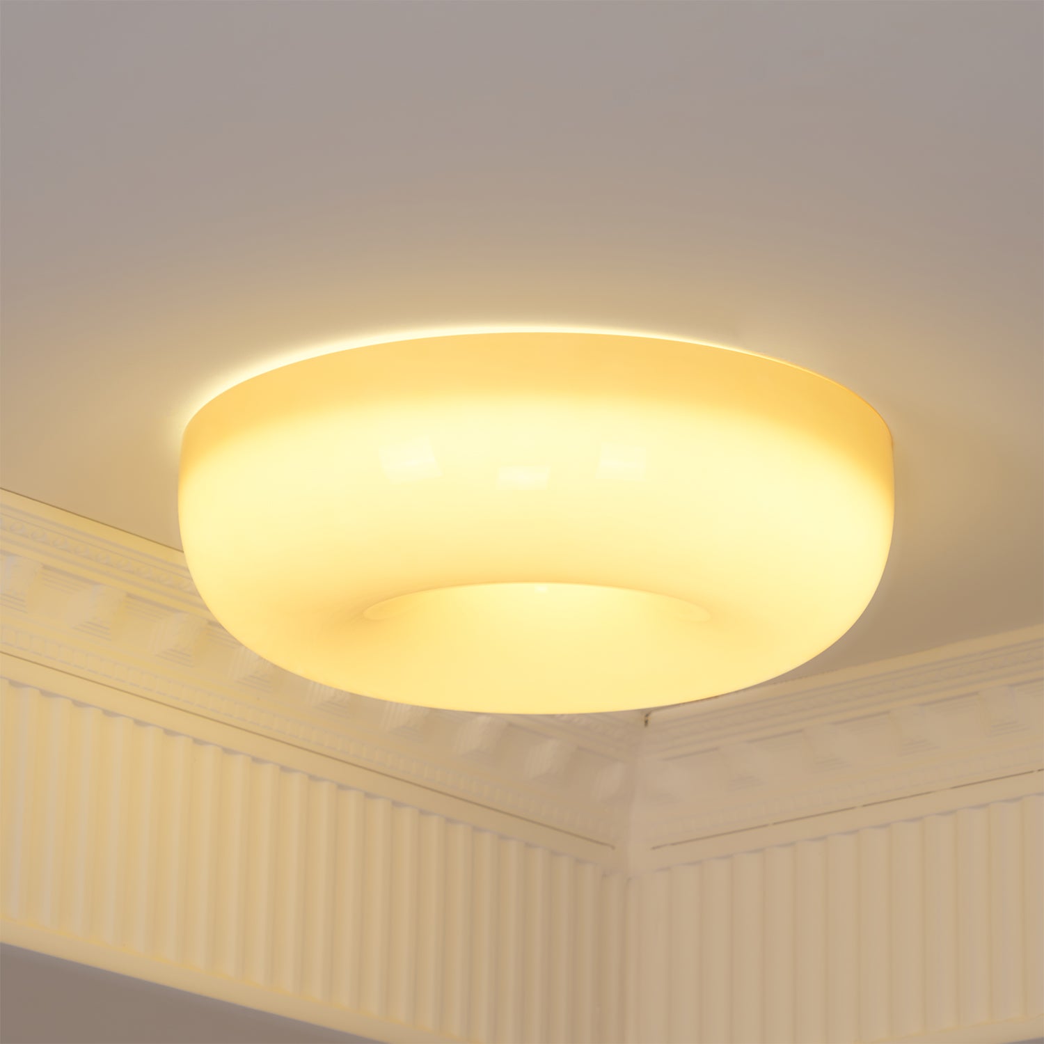 Freyza | Ulsolir Elegance Art Glass Ceiling Light – Bedroom Living Room