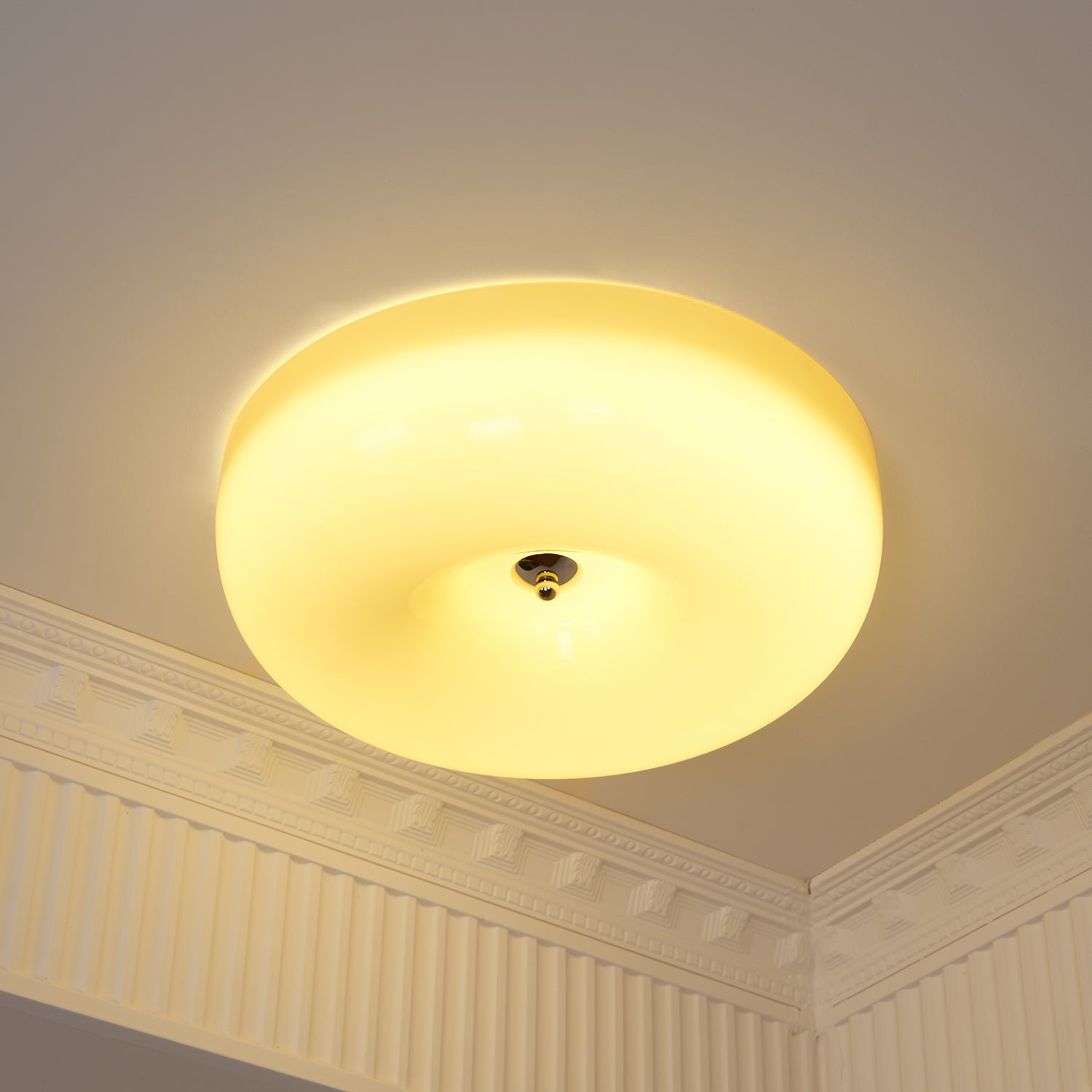 Freyza | Ulsolir Elegance Art Glass Ceiling Light – Bedroom Living Room