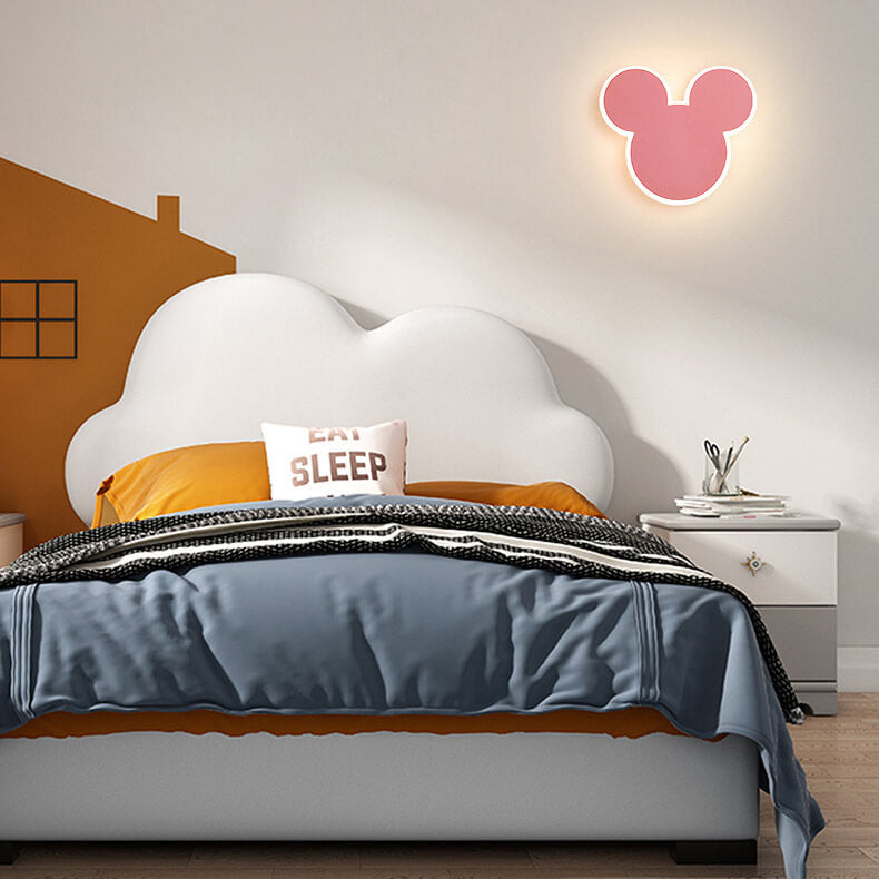 Creative LED Wall Sconce Lighting with Rabbit & Mouse Design | Warm Light for Kids' Rooms 3
