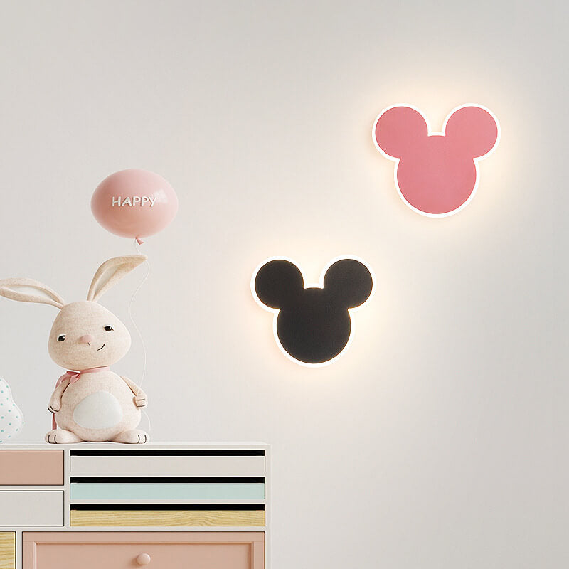 Creative LED Wall Sconce Lighting with Rabbit & Mouse Design | Warm Light for Kids' Rooms 4