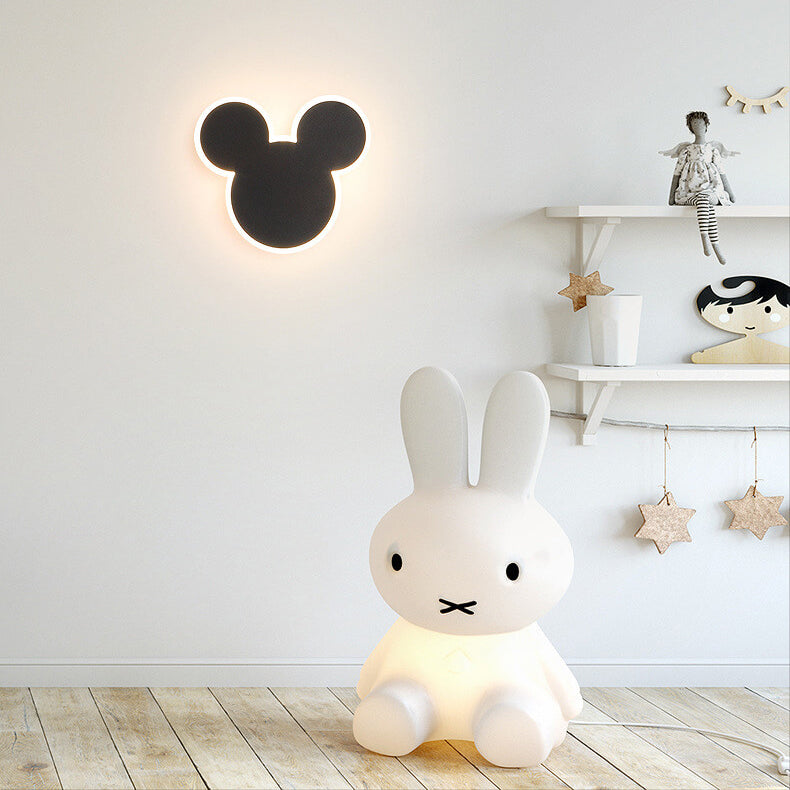 Creative LED Wall Sconce Lighting with Rabbit & Mouse Design | Warm Light for Kids' Rooms 6