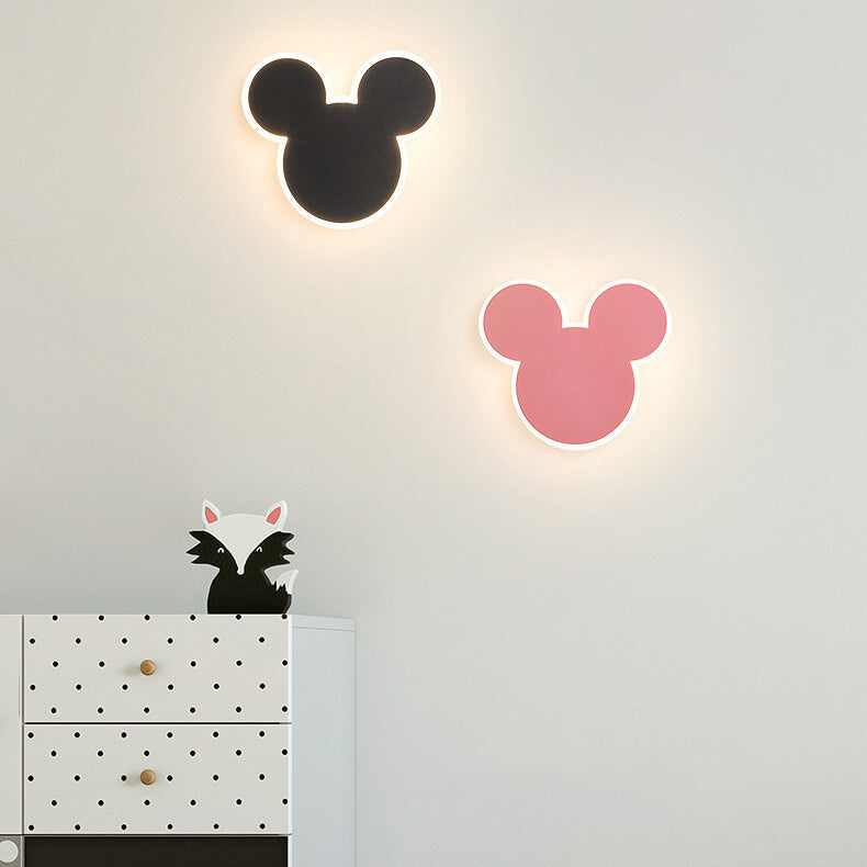 Creative LED Wall Sconce Lighting with Rabbit & Mouse Design | Warm Light for Kids' Rooms 7