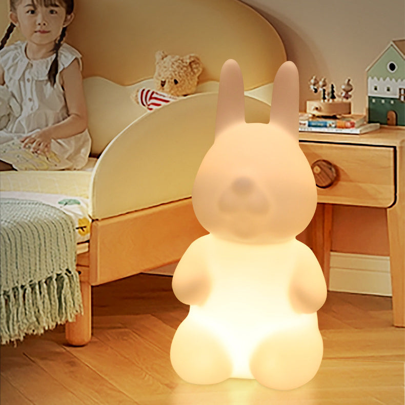 Creative Rabbit | Modern Floor Lamp with Adjustable Height & LED Lighting | Stylish PE Plastic Design for Living Room 1
