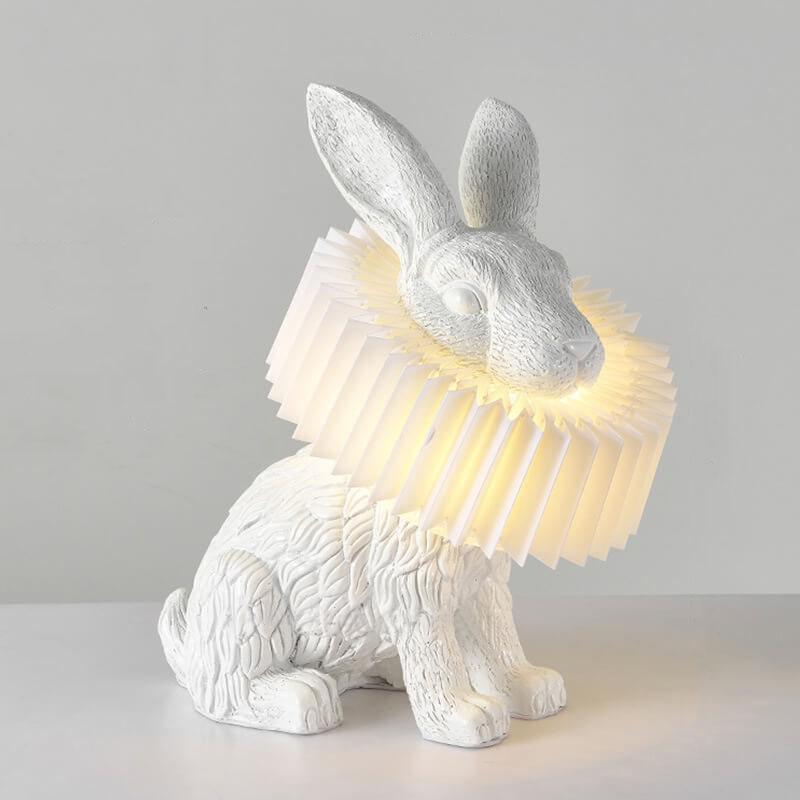 Creative Resin Table Lamp with Built-in LED Light | Modern Design for Bedroom and Living Room 10