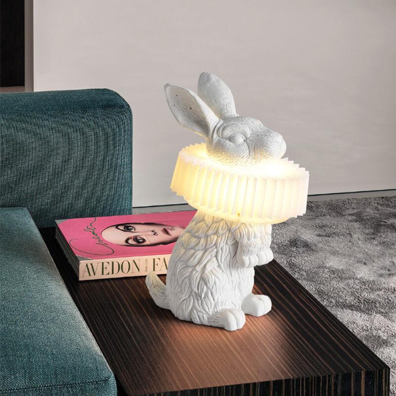 Creative Resin Table Lamp with Built-in LED Light | Modern Design for Bedroom and Living Room 5