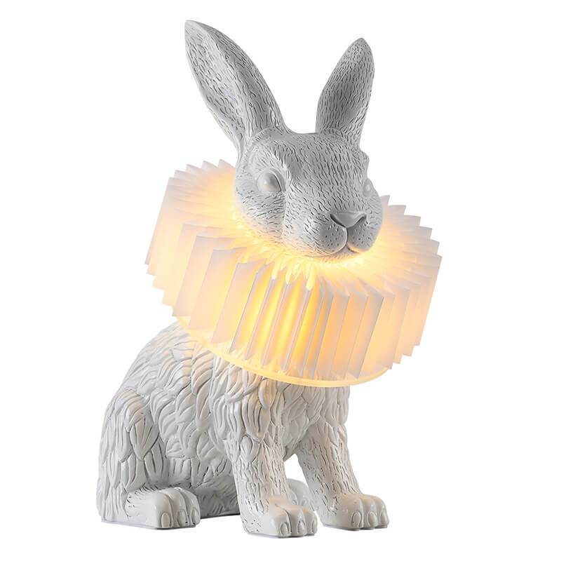 Creative Resin Table Lamp with Built-in LED Light | Modern Design for Bedroom and Living Room 8