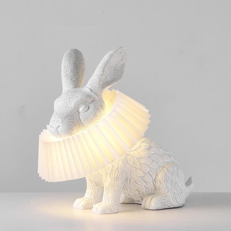 Creative Resin Table Lamp with Built-in LED Light | Modern Design for Bedroom and Living Room 9