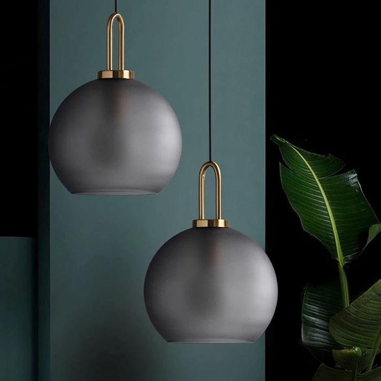 Freyza - CrestCollection | Elegant Glass Kitchen Pendant Lighting Fixture