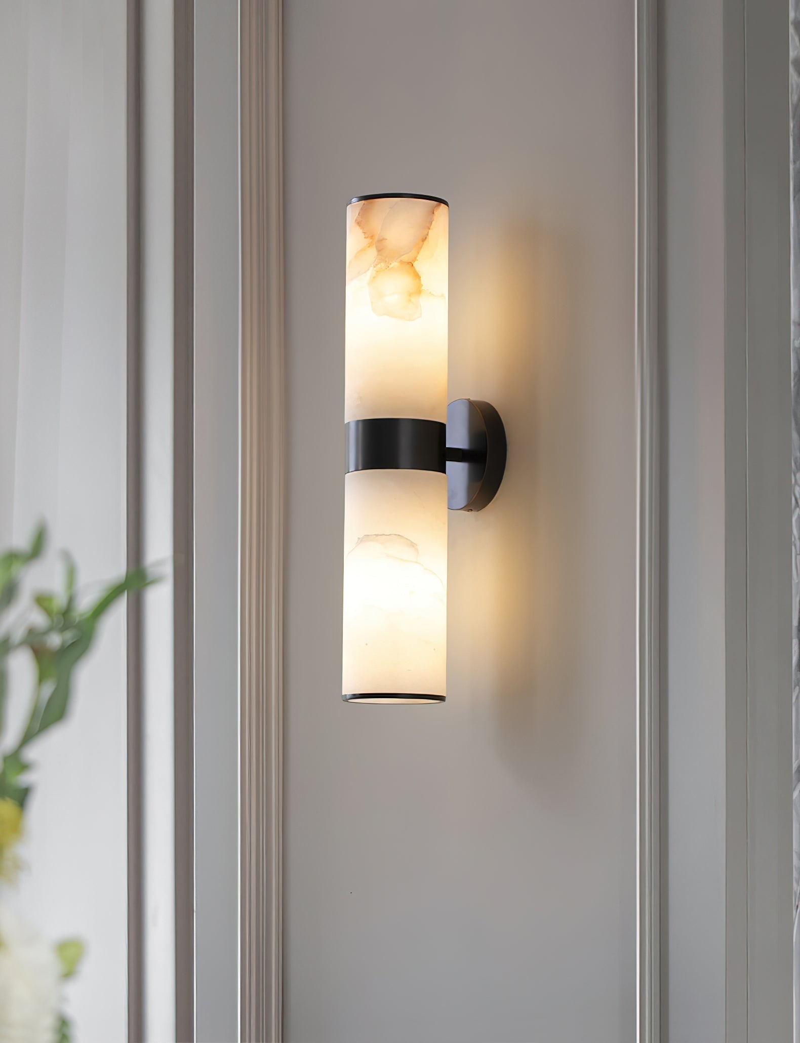 Freyza | Applique murale Sway Vanity en albâtre – Chambre, couloir