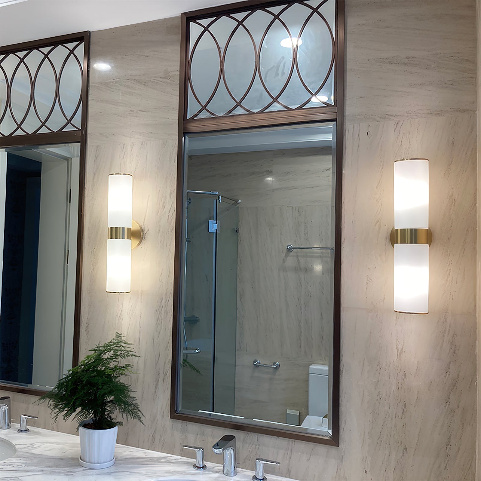 Freyza | Applique murale Sway Vanity en albâtre – Chambre, couloir