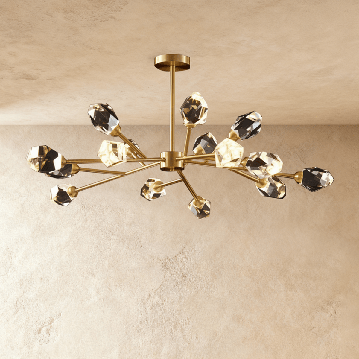 Freyza - CristalAura | Elegant Contemporary Crystal Chandelier Lighting