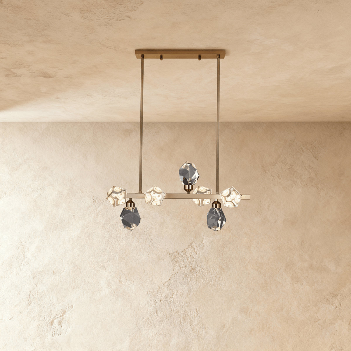 Freyza - CristalAura | Elegant Contemporary Crystal Chandelier Lighting
