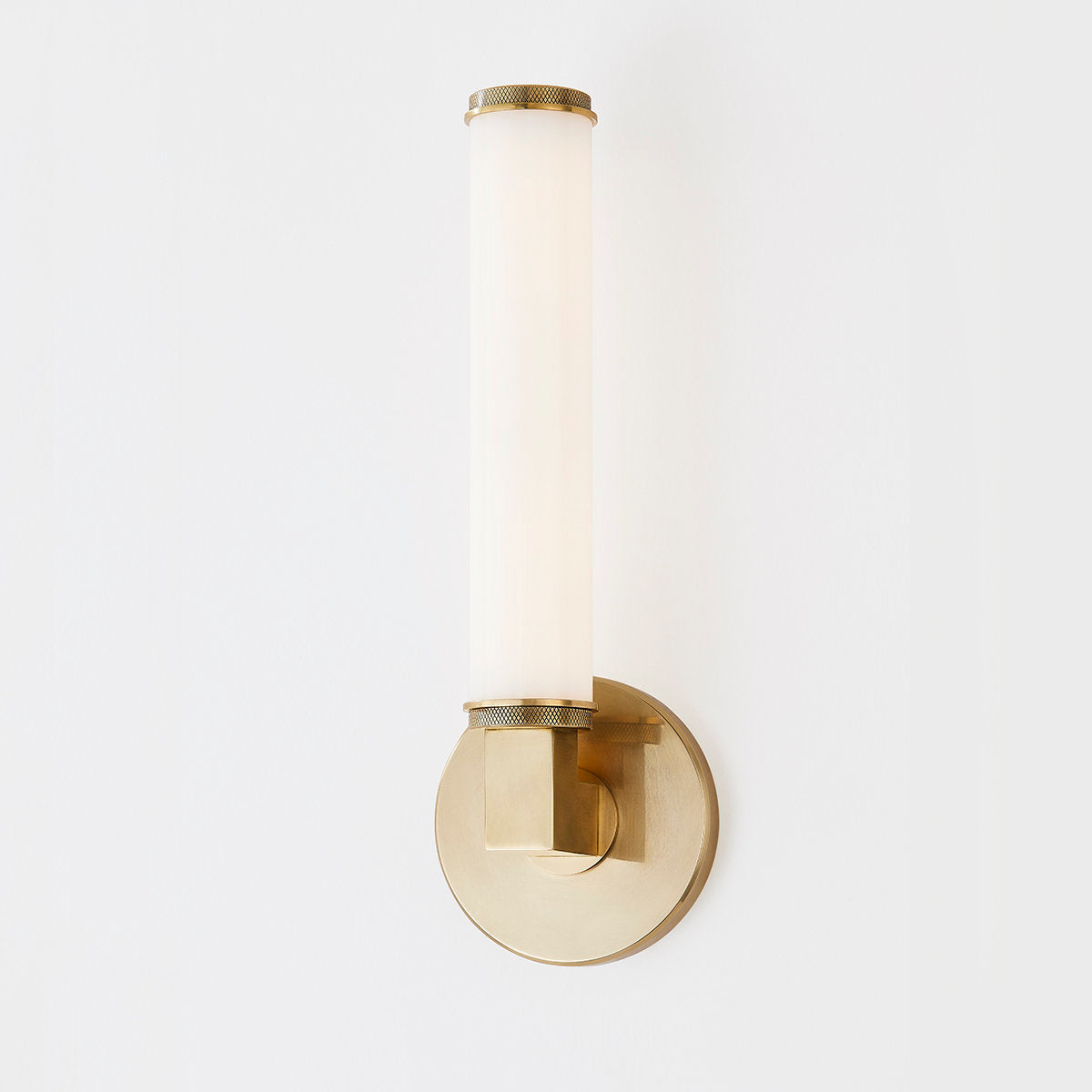 Freyza | Uplift Brass Glass Brass Glass Wall Light – Bedroom Hallway