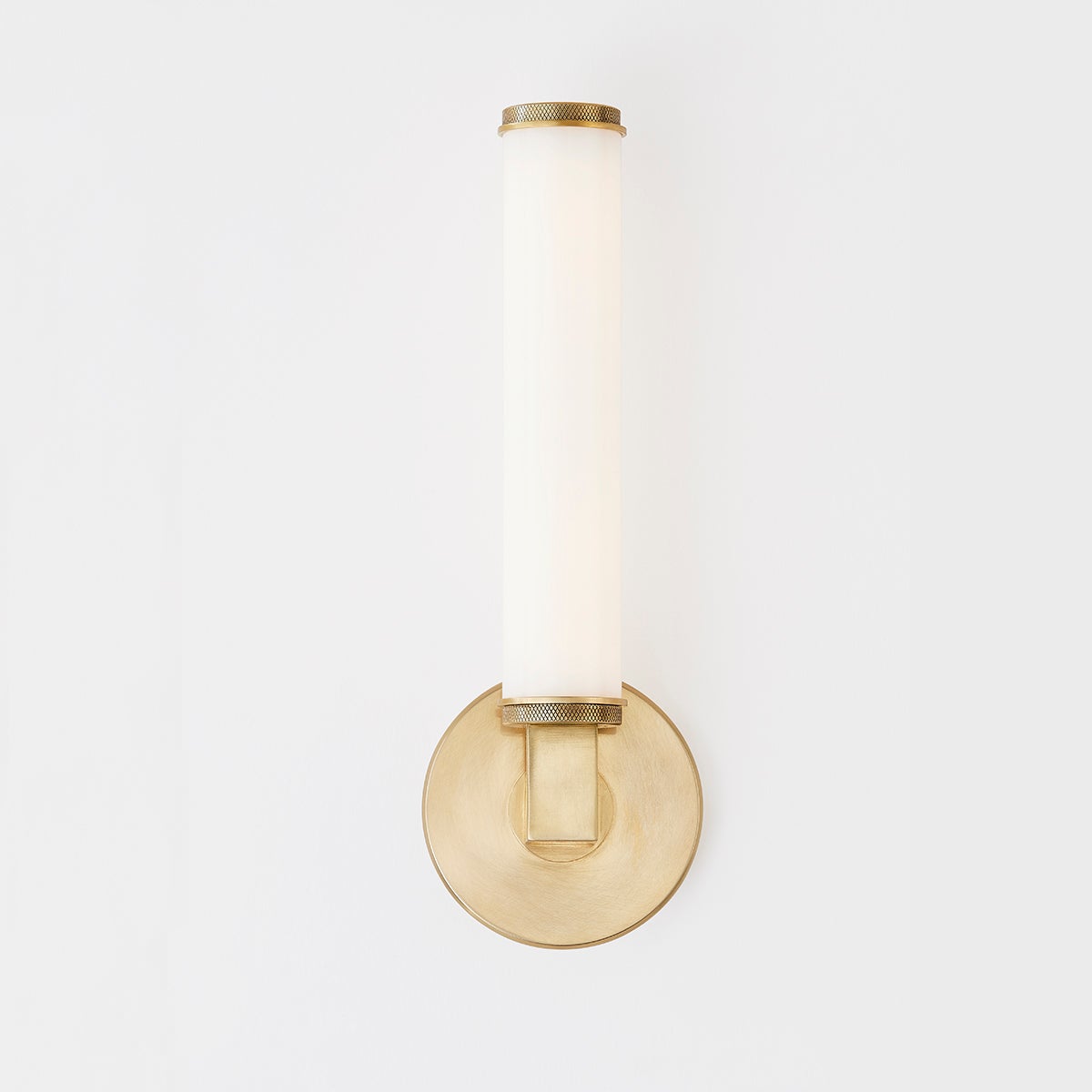 Freyza | Uplift Brass Glass Brass Glass Wall Light – Bedroom Hallway