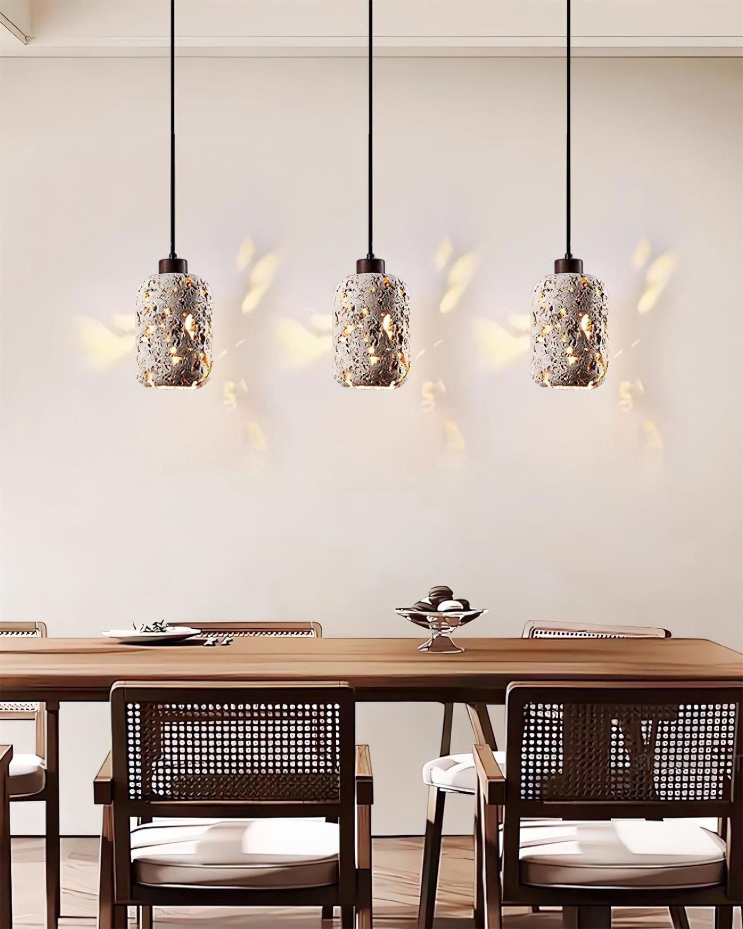 Freyza | Suspension en béton effet travertin Eryno – Cuisine, salle à manger