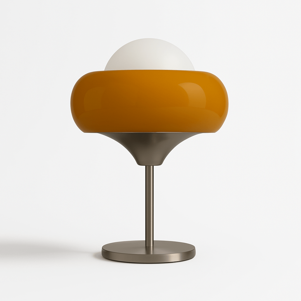 Crostata | Elegant Vintage Inspired Mid-Century Table Lamp 0
