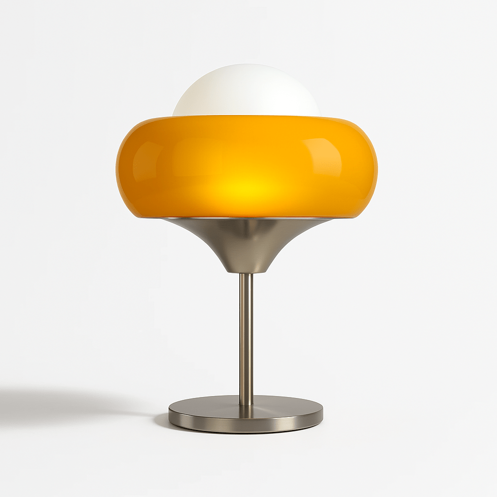 Crostata | Elegant Vintage Inspired Mid-Century Table Lamp 1