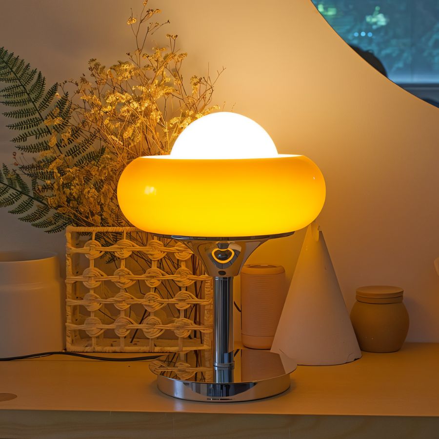 Crostata | Elegant Vintage Inspired Mid-Century Table Lamp 5