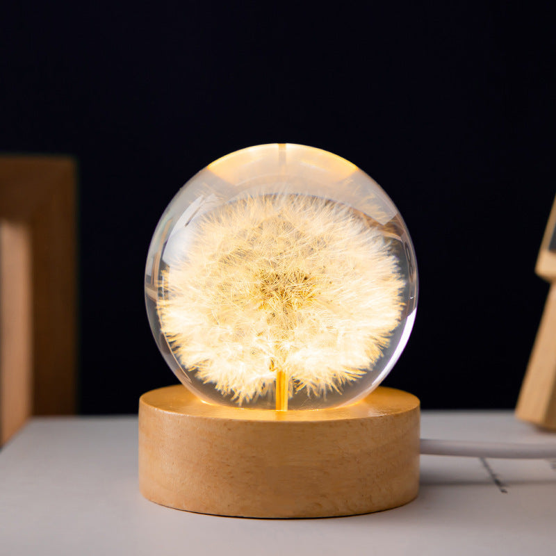 CrystalAura | Enchanting LED Night Light with Magical Glow 3