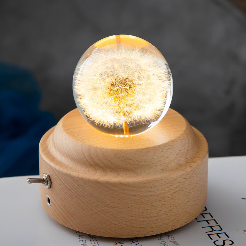 CrystalAura | Enchanting LED Night Light with Magical Glow 4
