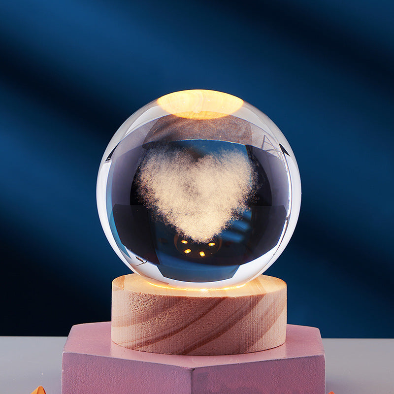 CrystalGlow | Enchanting LED Night Light Lamp with 3D Effect Design 11