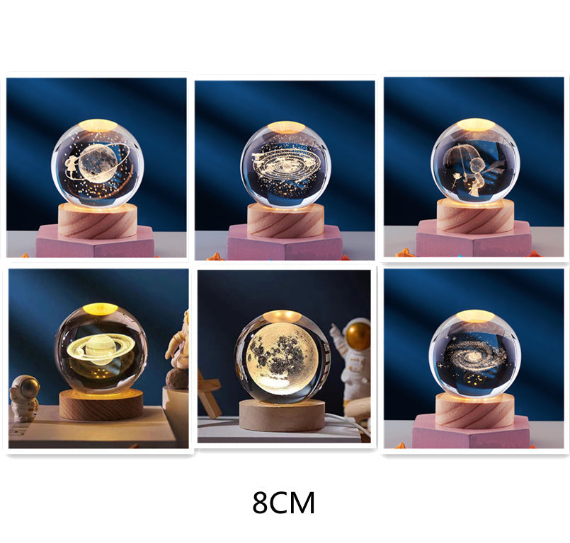 CrystalGlow | Enchanting LED Night Light Lamp with 3D Effect Design 15