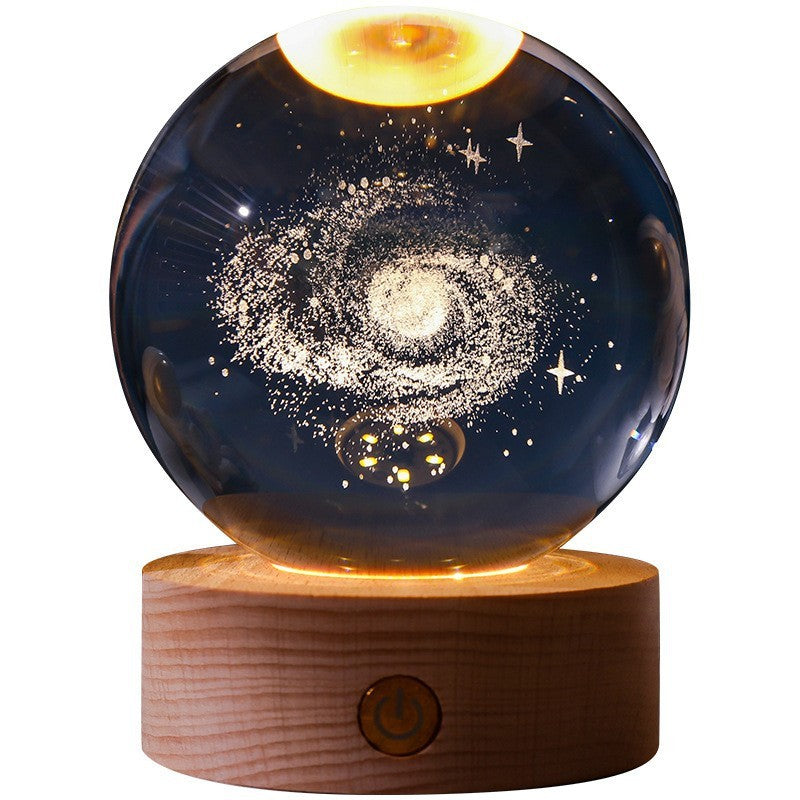 CrystalGlow | Enchanting LED Night Light Lamp with 3D Effect Design 4