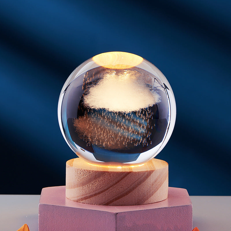 CrystalGlow | Enchanting LED Night Light Lamp with 3D Effect Design 8