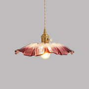 Cullivan Collection | Glass Pendant Light with Adjustable Height | Elegant Flower Design for Stylish Kitchen Illumination 0