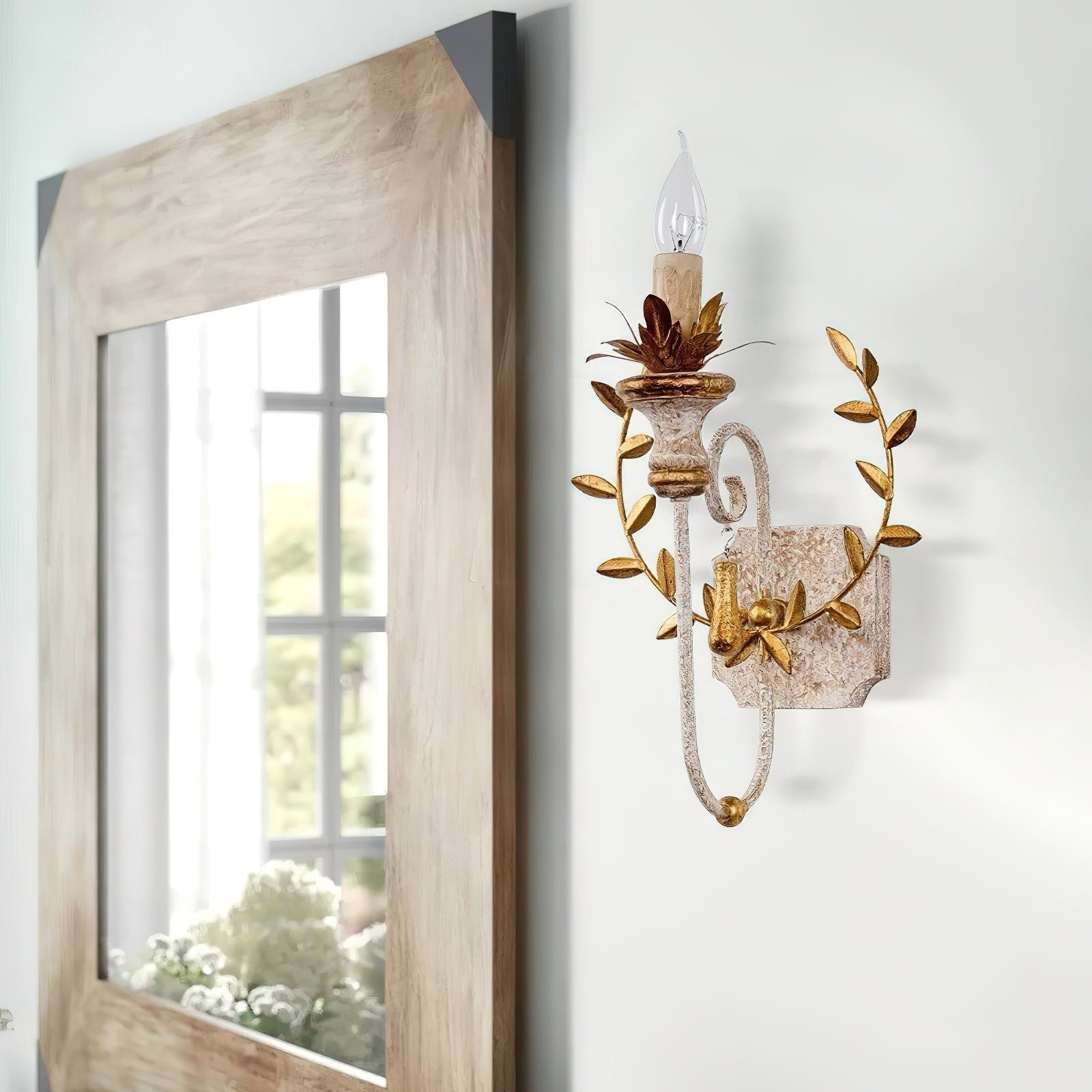 Freyza | Charm Wooden Wall Wood Wall Light – Bedroom Hallway