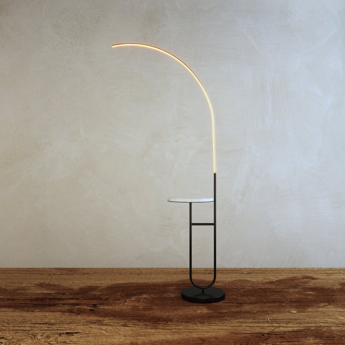 Curva | Modern Dimmable Multifunctional Side Table Lamp with Storage 2