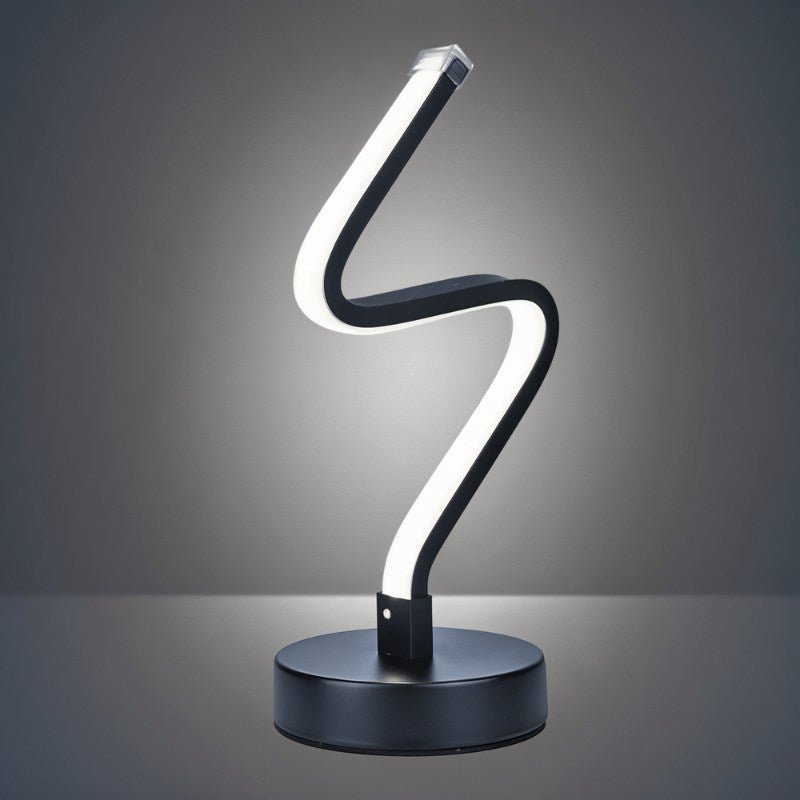 Curvella | Elegant Modern Aluminum LED Table Lamp Design 0