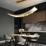 Freyza - CyaneAura | Elegant Modern Crystal Gold Chandelier Light Fixture