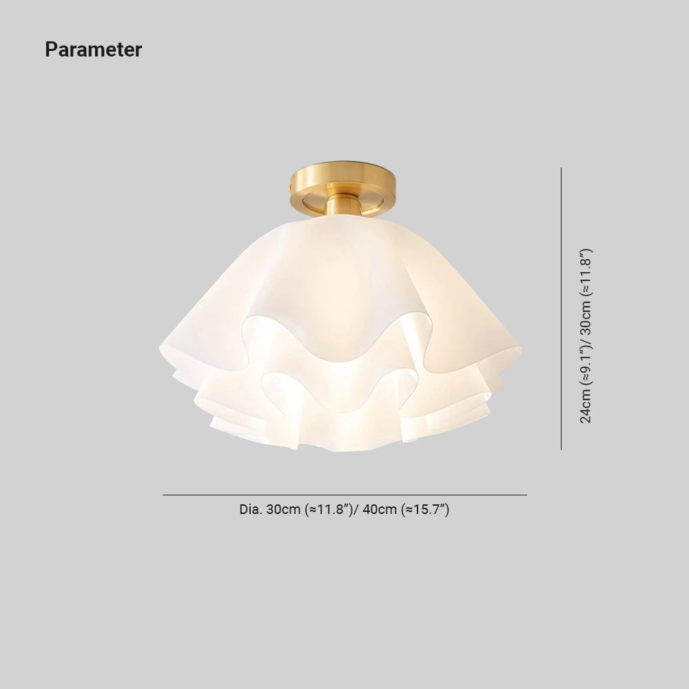 Freyza | Plafonnier à montage affleurant – Chambre, couloir, cuisine