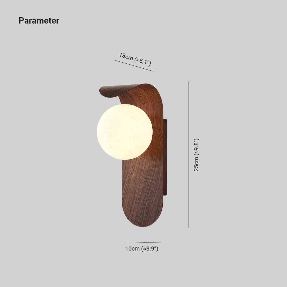 Freyza | Wood Indoor Wall Light – Bedroom Living Room
