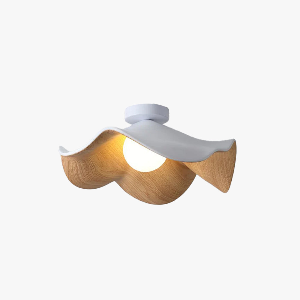 Freyza | Black White Flush Mount Ceiling Light – Bedroom Hallway Kitchen