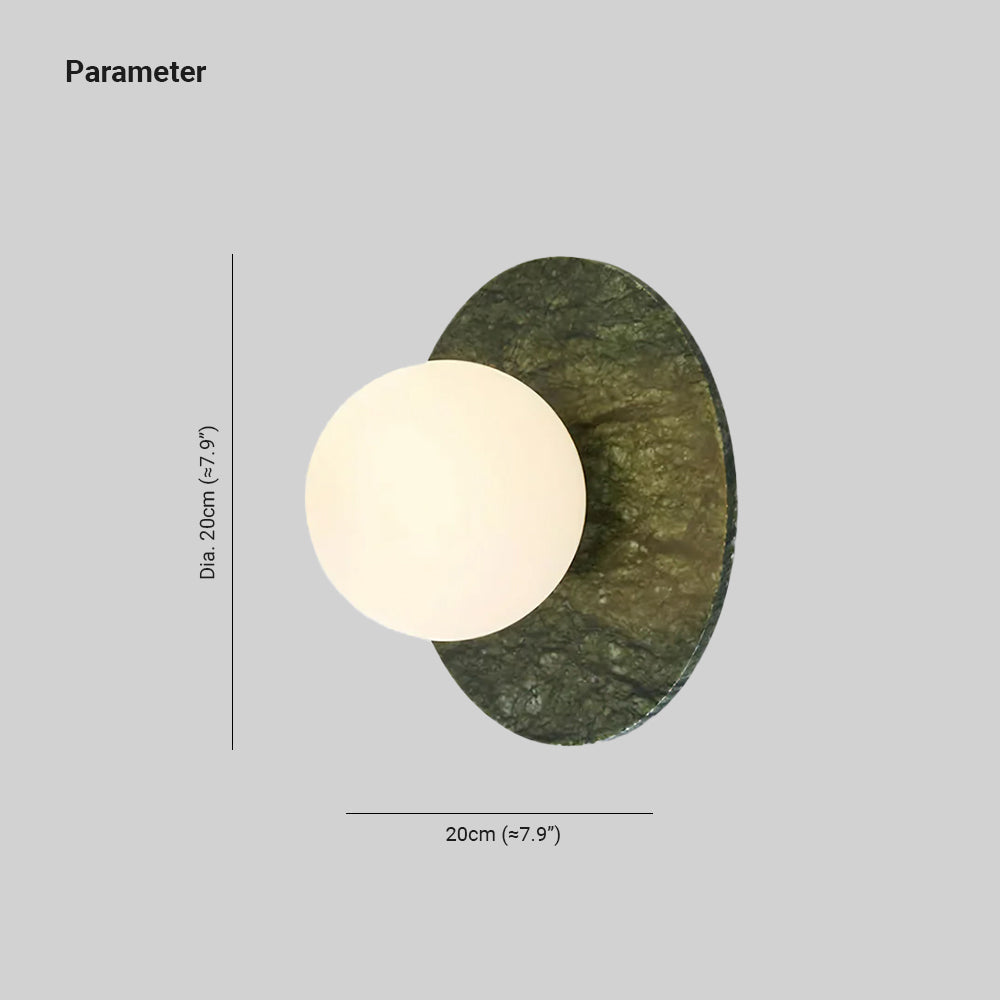 Freyza | Marble Indoor Wall Light – Minimalist Bedroom Living Room