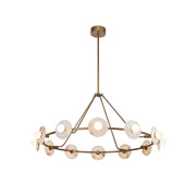 Freyza | Lustre en verre Ilirila, élégance moderne – salle à manger et salon modernes