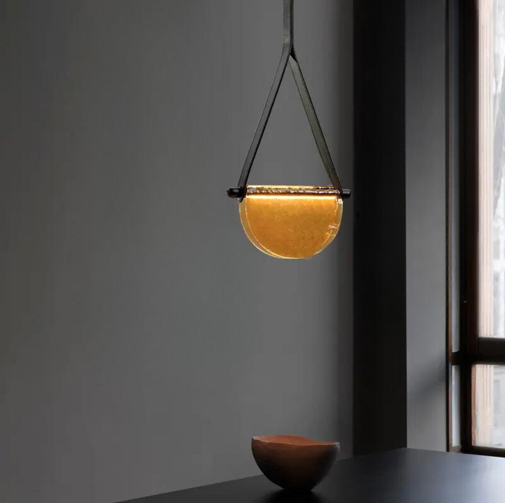 Freyza | Knack Art Glass Glass Pendant Light – Kitchen Dining Room