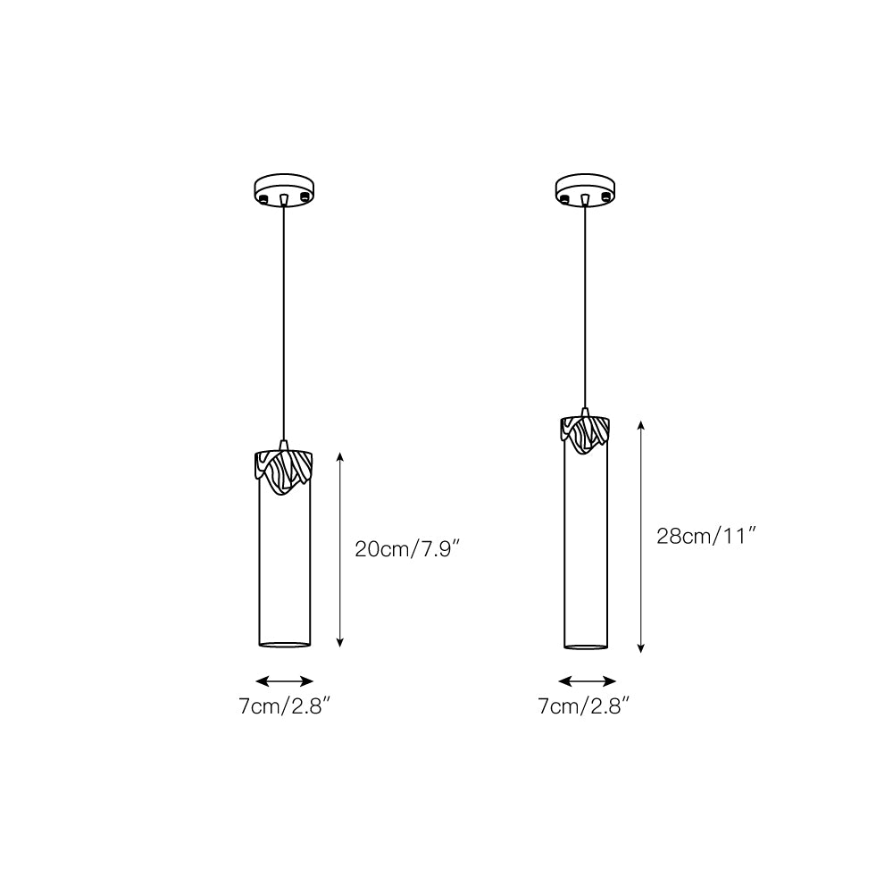 Freyza | Suspension Quiver en laiton et albâtre – Cuisine, salle à manger