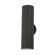 Freyza - Dar Ortega Black up/down Outdoor Wall Light IP65